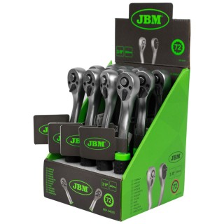 CLIQUET 72 DENTS DE 3/8\" 200MM - ACIER ZINGUÉ