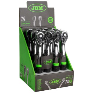 CLIQUET 72 DENTS DE 3/8 200MM  ACIER CHROMÉ