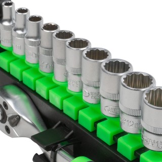 CLIQUET 72 DENTS DE 1/4\" AVEC DOUILLES 12 PANS