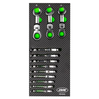 MODULE DE 12 MINI CLÉS MIXTES À CLIQUET