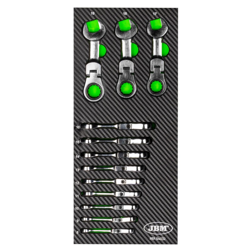 MODULE DE 12 MINI CLÉS MIXTES À CLIQUET