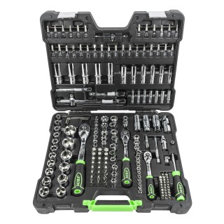 COFFRET À OUTILS 179 PIÈCES 6 PANS - CHROME