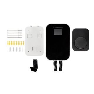 CHARGEUR MURAL 22 KW, 32 A, POUR VOITURES ÉLECTRIQUES (TRIPHASÉ)