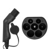 CÂBLE DE CHARGE POUR VOITURE ÉLECTRIQUE, 3.6KW,  16 A, DU TYPE 1 AU TYPE 2 (SINGLE-PHASE)