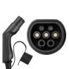 CÂBLE DE CHARGE POUR VOITURE ÉLECTRIQUE, 7.5KW, 32 A, DU TYPE 2 AU TYPE 2 (SINGLE-PHASE)