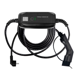 CHARGEUR PORTABLE 3.68KW, 16A , AVEC CÂBLE DE CHARGE TYPE 2 (MONOPHASÉ)