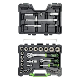 COFFRET D\'OUTILS DE 37 PIÈCES ZINGUÉES