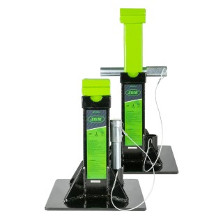 JEU DE 2 CHANDELLES À CRÉMAILLÈRE 22T (338-500MM)