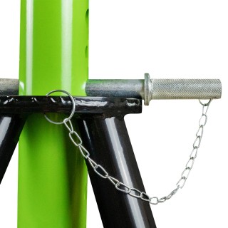 JEU DE 2 CHANDELLES À CRÉMAILLÈRE 10 TONNES (482-775 MM)