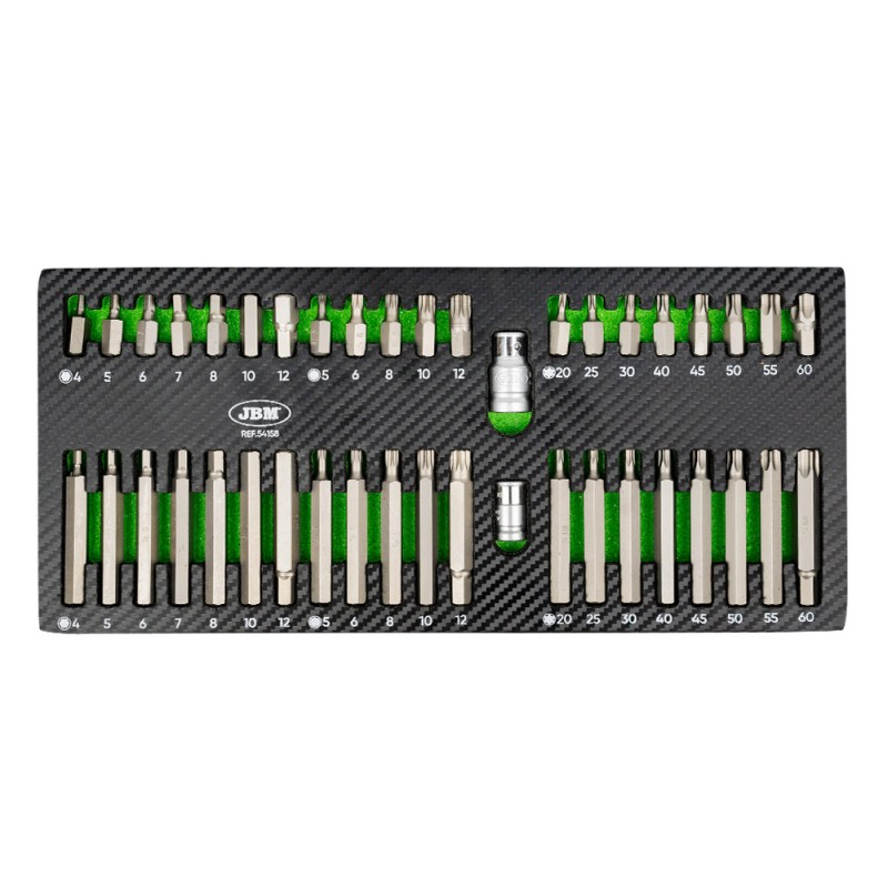 MODULE DE 42 PIÈCES POUR HEX, 12-POINT ET TORX