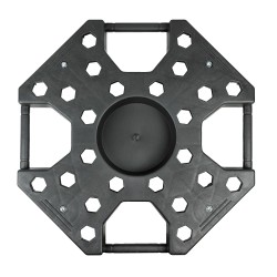 CHARIOT À PNEUS AVEC ROULETTES