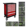 SERVANTE À OUTILS 7 TIROIRS ROUGE SPÉCIAL CAMIONS