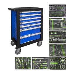 SERVANTE À OUTILS 7 TIROIRS BLEU SPÉCIAL CAMIONS