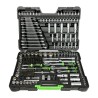 COFFRET À OUTILS 216 PIÈCES 12 PANS - ZINGUÉ