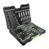 COFFRET À OUTILS 216 PIÈCES 12 PANS - ZINGUÉ
