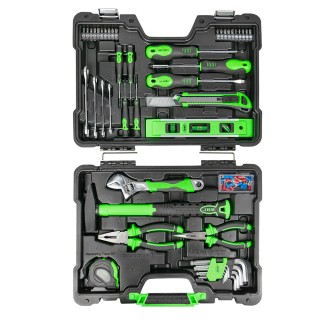 COFFRET D\'OUTILS DE 77 PIÈCES ZINGUÉES