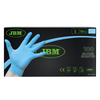 BOITE GANTS BLUES EN NITRILE TAILLE S