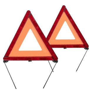 JEU DE 2 TRIANGLES DE PRÉSIGNALISATION 27R032736
