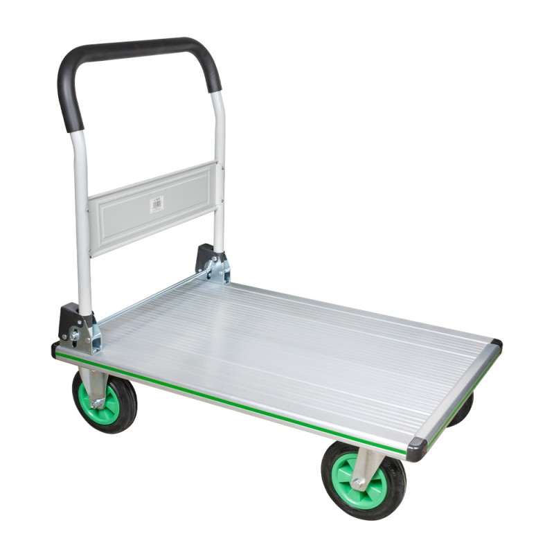 CHARIOT A PLATEFORME PLIABLE EN ALUMINIUM 300KG