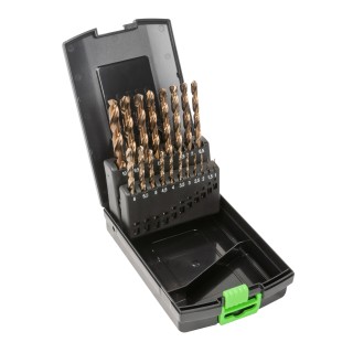 JEU DE FORETS HÉLICOÏDAUX EN COBALT 1-10MM