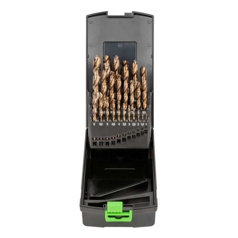 JEU DE FORETS HÉLICOÏDAUX EN COBALT 1-13MM