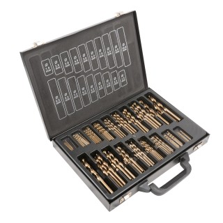 JEU DE FORETS HÉLICOÏDAUX 1-10MM HSS-CO5 COBALT