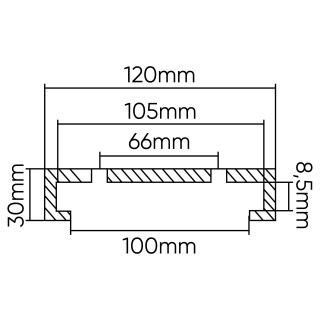 TAMPON DE LEVAGE EN CAOUTCHOUC POUR ASCENSEUR TWIN BUSCH 120MM