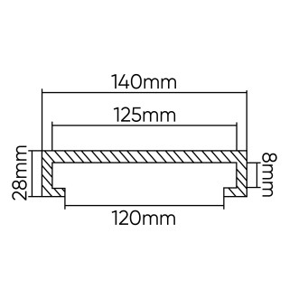 TAMPON DE LEVAGE EN CAOUTCHOUC POUR ASCENSEUR TWIN BUSCH 140MM
