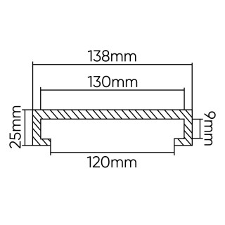 TAMPON DE LEVAGE EN CAOUTCHOUC POUR ASCENSEUR CASCOS 138MM