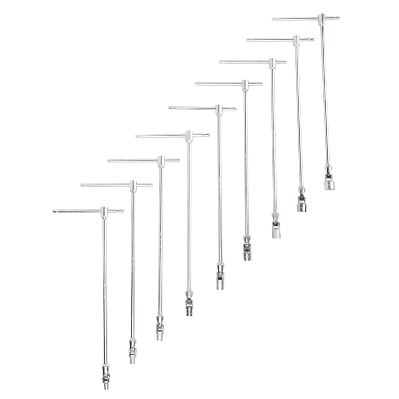 JEU DE 9 DOUILLES EN T (7-19MM)