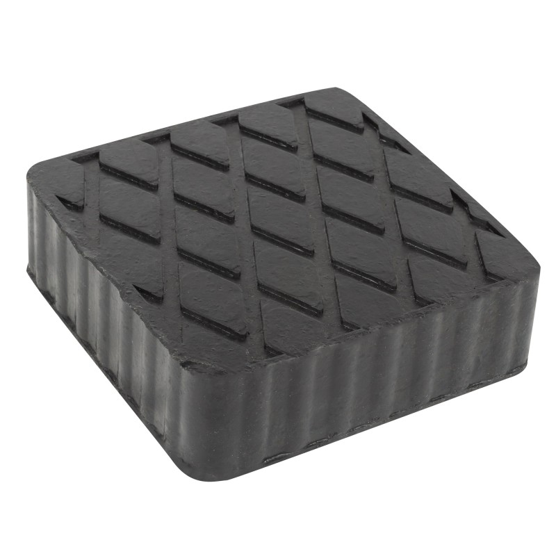 TAMPON EN CAOUTCHOUC POUR ÉLÉVATEUR 120X120X35MM