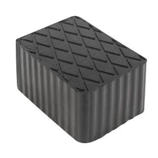 TAMPON EN CAOUTCHOUC POUR ÉLÉVATEUR 160X120X100MM