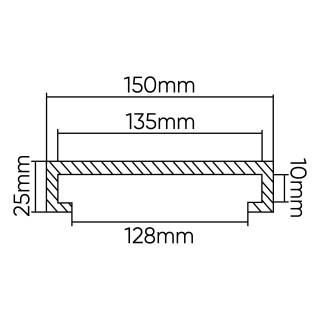 TAMPON DE LEVAGE EN CAOUTCHOUC POUR ASCENSEUR RAVAGLIOLI 150MM