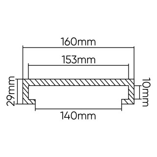 TAMPON DE LEVAGE EN CAOUTCHOUC POUR ASCENSEUR KONI/ROMERICO/CO-O-LINER 160MM