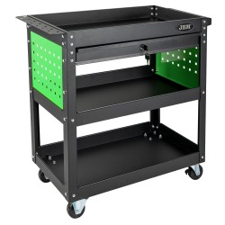 SERVANTE À OUTILS 3 ÉTAGÈRES 1 TIROIR