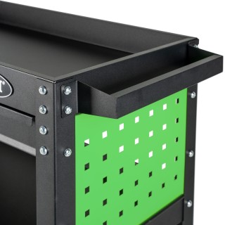 SERVANTE À OUTILS 3 ÉTAGÈRES 1 TIROIR