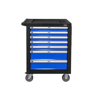 SERVANTE À 7 TIROIRS, BLEU, AVEC JEU DOUTILS POUR RÉGLER LA SYNCHRONISATION