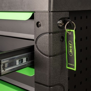 SERVANTE D\'OUTILS 7 TIROIRS SANS OUTILS  VERD