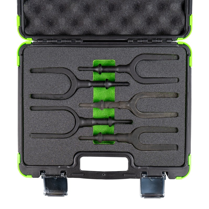 COFFRET DE 5 EXTRACTEURS DE ROTULE DE FOURCHE POUR MARTEAU PNEUMATIQUE