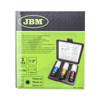 JEU DE 3 DOUILLES À CHOCS À COUPLE LIMITÉ