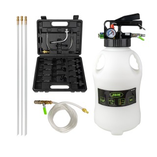 POMPE DE TRANSMISSION PNEUMATIQUE 10L AVEC 15 ADAPTATEURS