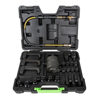 OUTIL DEXTRACTION D\'INJECTEURS DE CARBURANT PNEUMATIQUE AVEC ADAPTATEURS ET GRIFFES DEXTRACTION