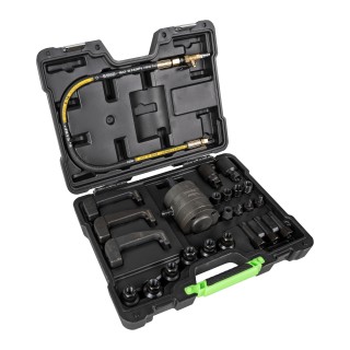 OUTIL DEXTRACTION D\'INJECTEURS DE CARBURANT PNEUMATIQUE AVEC ADAPTATEURS ET GRIFFES DEXTRACTION