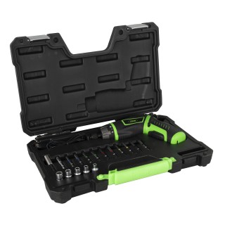 JEU DE TOURNEVIS ET DEMBOUTS AVEC BATTERIE