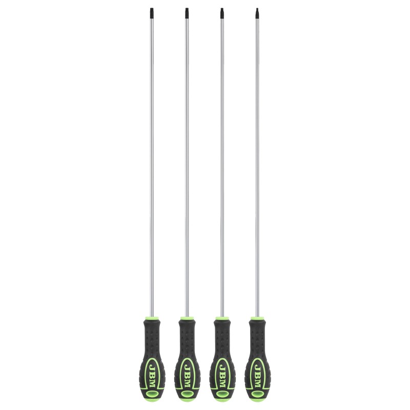 ENSEMBLE DE 4 TOURNEVIS TORX EXTRA LONGS
