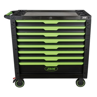 CHARIOT À OUTILS XL DE 8 TIROIRS MONTÉ AVEC 468 PIÈCES