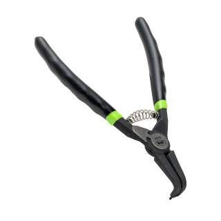 PINCE À CIRCLIPS POUR EXTERIEUR - EMBOUT COURBE 7\" 180MM