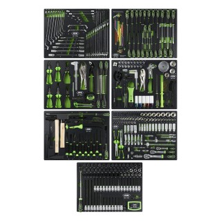 CHARIOT À OUTILS DE 8 TIROIRS MONTÉ AVEC 289 PIÈCES