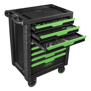 CHARIOT À OUTILS DE 8 TIROIRS MONTÉ AVEC 289 PIÈCES