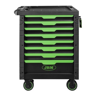 CHARIOT À OUTILS DE 8 TIROIRS MONTÉ AVEC 289 PIÈCES